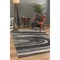 Homeroots 5 x 8 ft. Dark Gray Abstract Illusional Area Rug 394986 - alternate 6